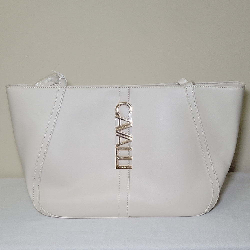 Cavalli Sandra Shopper Large Tote‎ Off White NWT